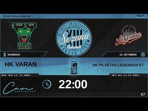 2023 10 13 | HK VARAN (VRN) - HK PILSĒTAS LEĢENDAS E7 (PL7) | E7