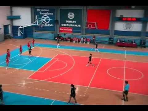 16 11 2013  ŽRK Topčider ŽRK Loznica 2 poluvreme