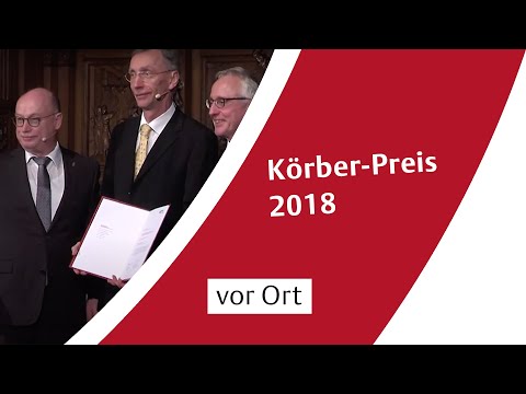 Verleihung des Körber-Preises 2018 an Svante Pääbo