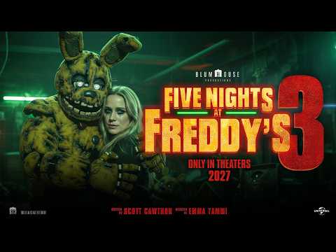 FIVE NIGHTS AT FREDDY'S 3 (2027) | FNAF 3 Movie Behind the Scenes, Springtrap, Release Date & More!