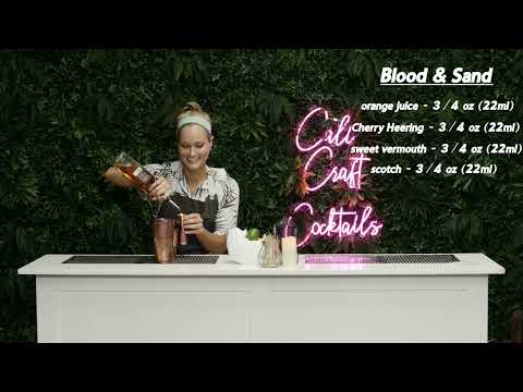 Episode 30: How to Make A Blood and Sand (Cali Craft Cocktails)