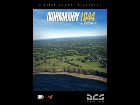 DCS: Normandy 1944 Map - UH-1H Huey Fun! (from live stream)