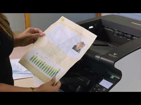 Sheetfed fujitsu document scanner, maximum paper size: a3