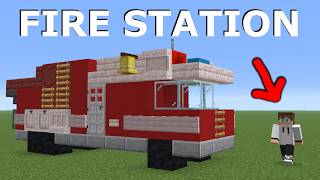 Minecraft: 15+ Fire Station Build Hacks!