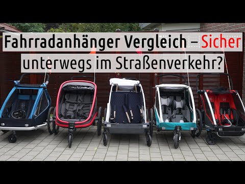 Fahrradanhänger Vergleich – Sicher unterwegs im Straßenverkehr?