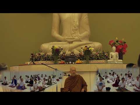 "Life is not in the past or future – it's in the present moment" A talk by Ajahn Martin (1/05/18)