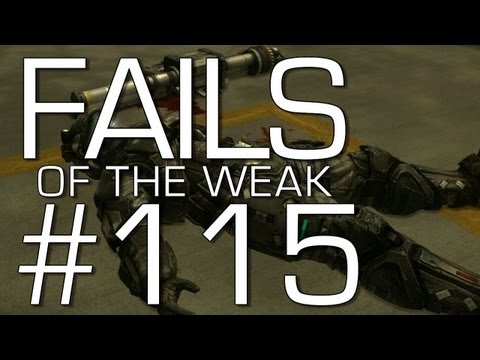 Fails of the Weak: Ep. 115 - Funny Halo 4 Bloopers and Screw Ups! | Rooster Teeth