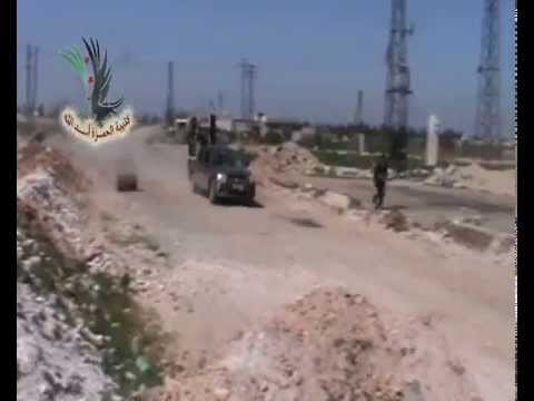 اشتباكات بين عناصر كتيبة حمزة أسد الله وقوات النظام في ريف القصير في حمص