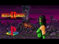 Mortal Kombat II Playstation Jade Playthrough HD RetroGameUp