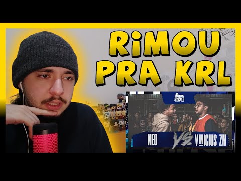 (NÍVEL DE NACIONAL 🔥🔥🔥) NEO X VINICIUS ZN (PE) - BATALHA DO COLISEU - EDIÇÃO 112 | REACT BAUEB