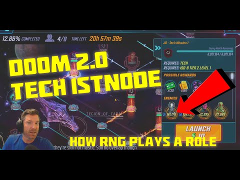 Doom 2.0 Raid - 1st Tech Node - Marvel Strike Force - MSF