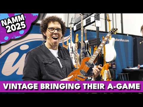 These VINTAGE Guitars are Next Level | NAMM 2025