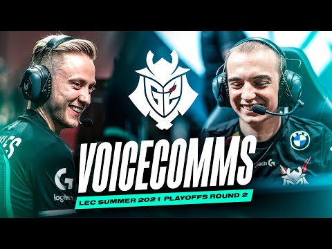 We're still a team | G2 League Of Legends Voicecomms Summer Split Playoffs vs FNATIC
