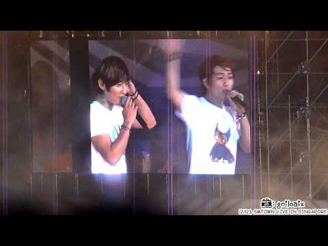 121123 SMTOWN LIVE IN SG - Hope + Ending