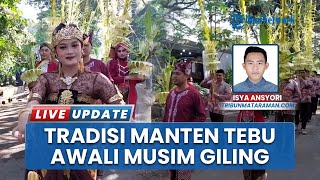 Pembukaan Musim Giling di PG Ngadirejo Kediri, Ada Tradisi Manten Tebu Lengkap Pengiring Manten