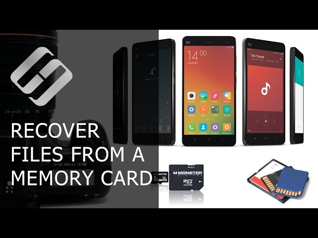 How to Recover Files from the Memory Card of Camera