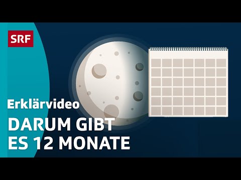 Warum gibt es Monate? – einfach erklärt | Kindervideos | SRF Kids
