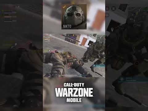 Warzone Mobile All Executions Part 3 (Nikto & Zero) | #shorts
