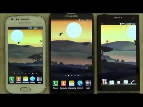 African Sunset Live Wallpaper Video