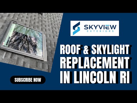 Roof & Skylight Replacement in Lincoln RI | Full Project Walkthrough + Before & After!