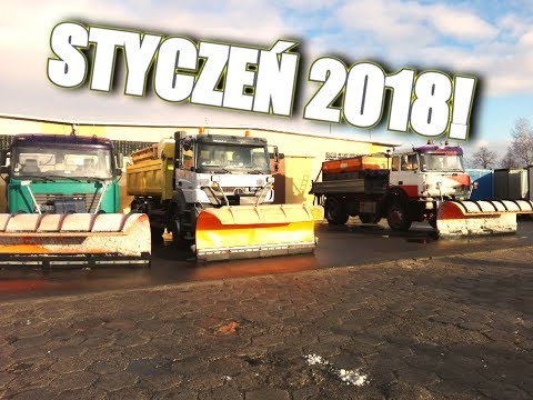 Styczeń 2018!!☆Odśnieżanie!?!☆Iveco Magirus