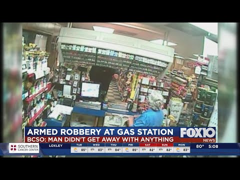 Armed robbery at gas station in Baldwin County