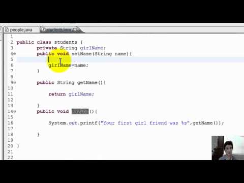 Java Programming Tutorial 17 Constructors Halil Ibrahim Canatan Hd