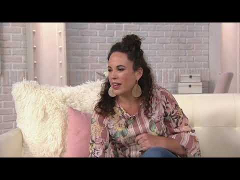 Earth Leather Perforated Sandals - Linden Laveen on QVC