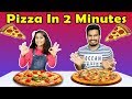 Pizza Making In 2 Minutes Easy Pizza Recipe इजी पिज़्ज़ा रेसिपी �