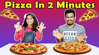 Pizza Making in 2 Minutes | Easy Pizza Recipe | इजी पिज़्ज़ा रेसिपी बाय परी