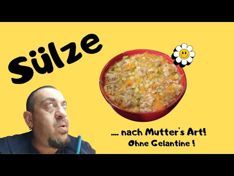 Sülze nach Mutter's Art