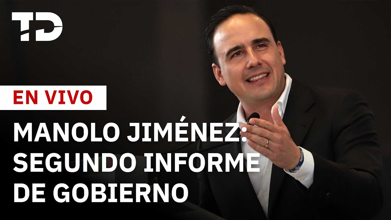 Manolo Jiménez: segundo informe como gobernador de Coahuila