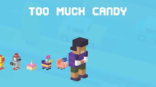 Crossy Road - Too Much Candy (Secret Character)