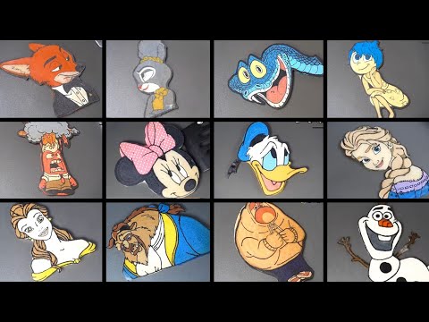 10 Years of Disney Pancake Art… All in One Video 🤯🥞- Zootopia2, inside out etc