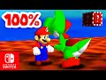 Super Mario 64 Nintendo Switch 100 Longplay Full Game Walkthrough No Commentary Gameplay