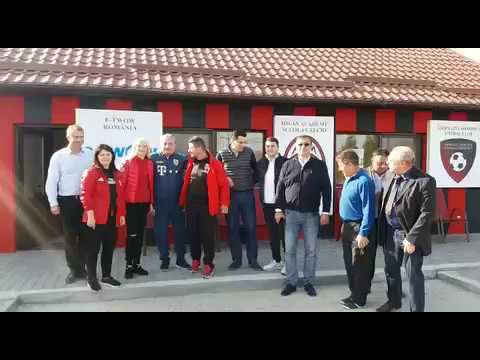 Vizita oficialilor FRF la baza sportiva Milan Academy!