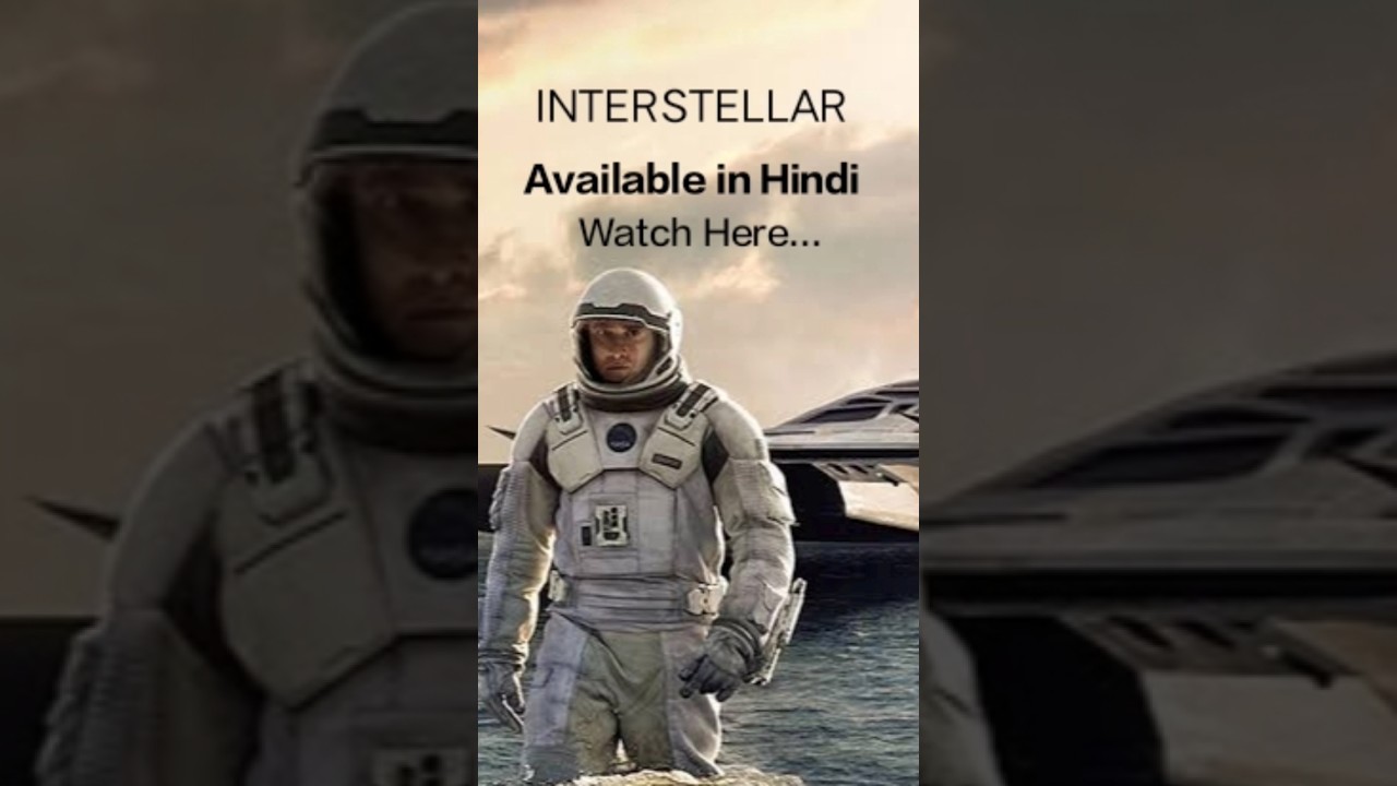 Interstellar #interstellar movie in Hindi #hindi #dubbed