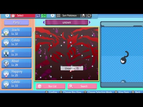 Pokemon Brilliant Diamond & Shiny Pearl - How to Capture All 28 Unown and Play-through