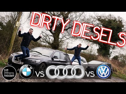 Which is fastest?! - BMW 120d XDrive vs Audi A3 vs Golf 2.0tdi! - Dirty Diesels