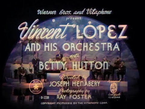 Vincent Lopez and his Orchestra - Vitaphone - 1939 - Colorized