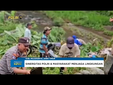 POLRES MOJOKERTO MELAKSANAKAN PROGRAM KALI BERSIH (PROKASIH)