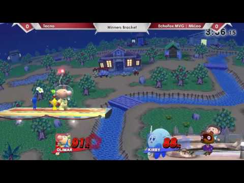 SP66 Tecno (Olimar) Vs. Echo Fox MVG | MkLeo (Kirby) - Winners Bracket - Smash 4