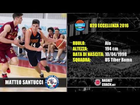Basket Coach: Profilo di Matteo Santucci - Finali U20 Ecc - US Tiber Basket Roma