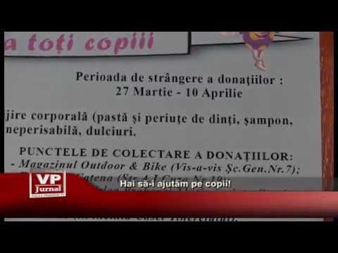 Hai sa-i ajutăm pe copii!