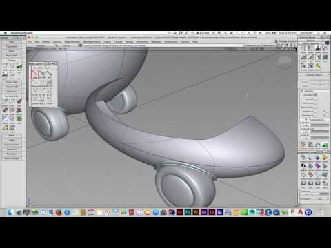 Moon Truck Alias Modeling - Lesson 8