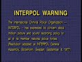 FBI Interpol Warning Screen 60fps