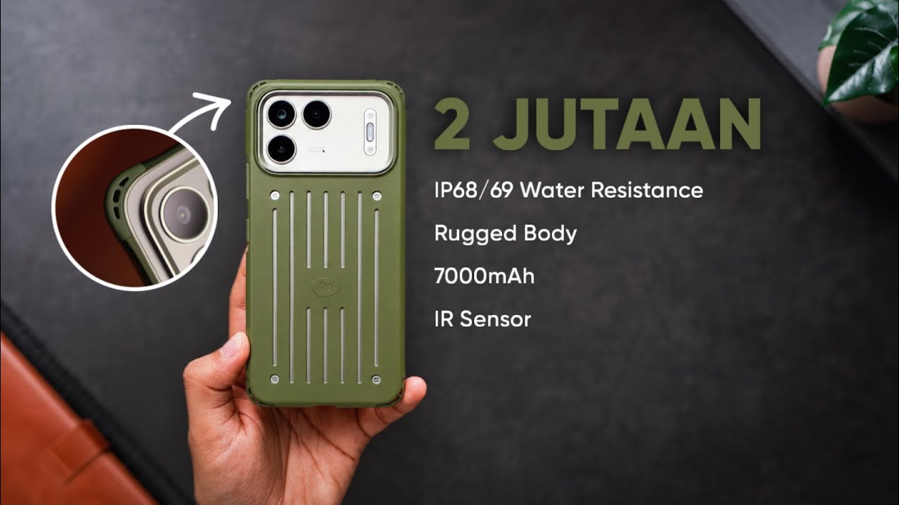 HP YANG SIAP PERANG 🔫 !!! Unboxing itel Power 80 + Tes Kamera