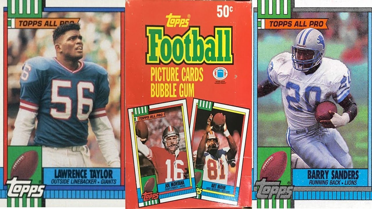 Top 20 Most Valuable 1990 TOPPS Football Cards! (PSA Graded)