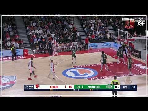 Julian Gamble rises to block the shot 2