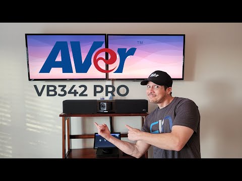 AVer VB342 Pro - Unboxing, Device Overview, Audio & Video Demos, Microsoft Teams Integration